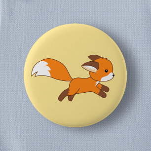 Cute Runfox Knapp
