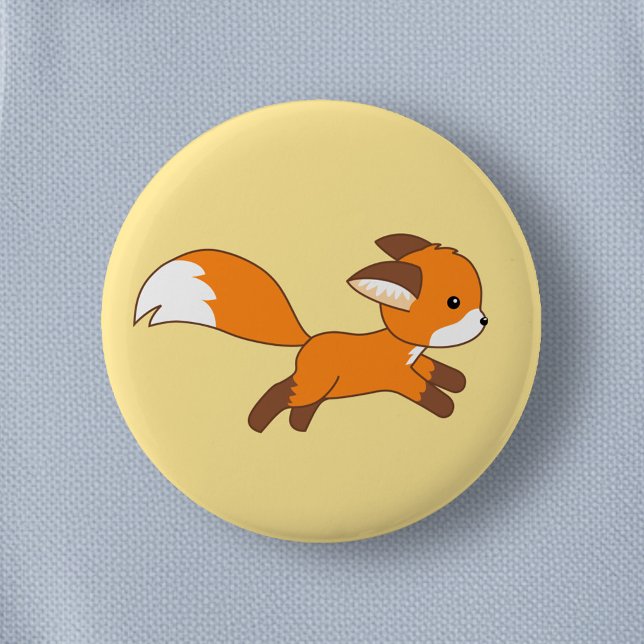 Cute Runfox Knapp (Skapare uppladdad)