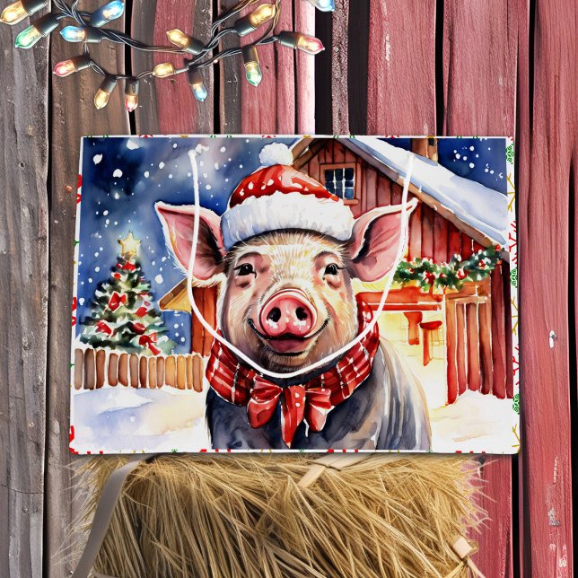 Cute Rustic jul Gris och Barn (Skapare uppladdad)
