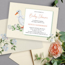 Cute Rustic vintage-serverns blommigt babydusch