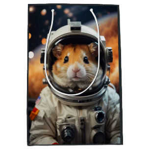 Cute Rymden Astronaut Hamster