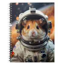 Cute Rymden Astronaut Hamster