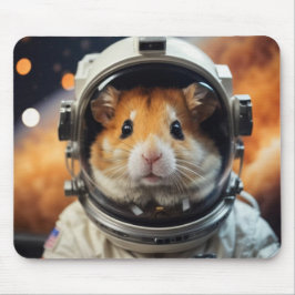 Cute Rymden Astronaut Hamster Musmatta