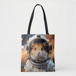 Cute Rymden Astronaut Hamster Tygkasse
