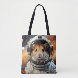 Cute Rymden Astronaut Hamster Tygkasse