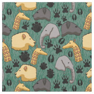 Cute Safari Animals Tyg