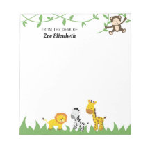 Cute Safari Jungle Animals från Anpassningsbarnas