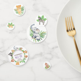 Cute Safari Jungle Boys Baby Shower