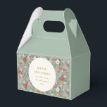 Cute Sage Grönt Botanical Anpassningsbar God jul Presentaskar<br><div class="desc">Cute Sage Grönt Botanisk Anpassningsbar 2 Favoritruta för foto-God jul</div>