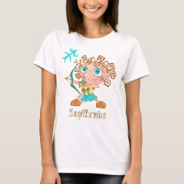 Cute Sagittarius Kid T Shirt