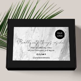 Cute Sak Inside Stickers Rektangulärt Klistermärke