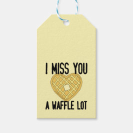 Cute Saknade någon citerar jag missar en WaffleLot Presentetikett
