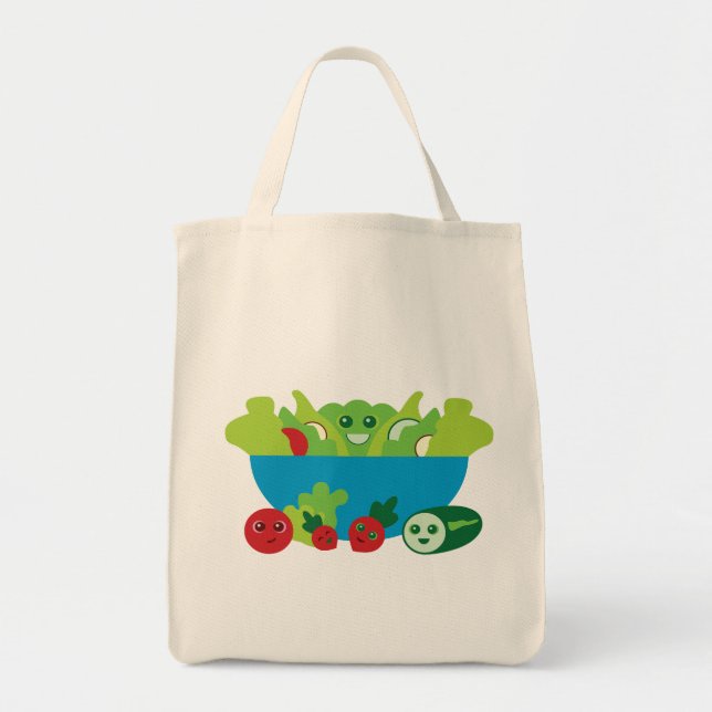 Cute Salad Tygkasse (Framsidan)