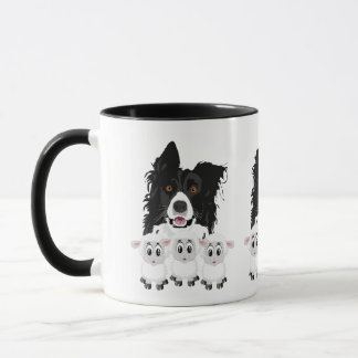 Cute Samlare Hund & får Mugg