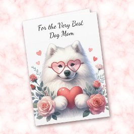 Cute Samoyed Hund du gör min Svan-påse Helgkort