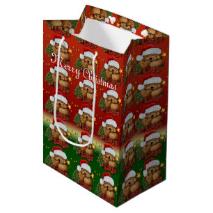 Cute Santa Bear Medium-julklapp 2