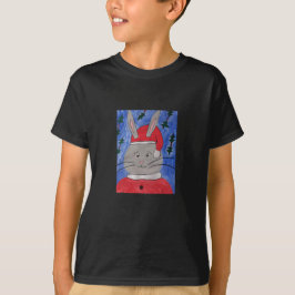 Cute Santa Bunny T Shirt
