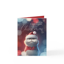 Cute Santa Cat, Hårig jul