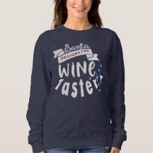 Cute Santa-citattecken Funny Vin Sweatshirt