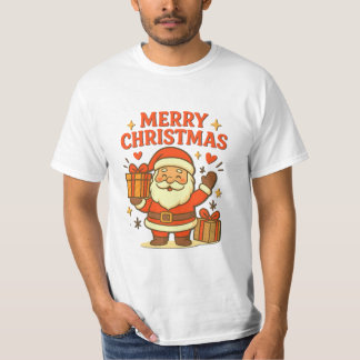  Cute Santa Claus Christmas Art –  Merry Christmas T Shirt
