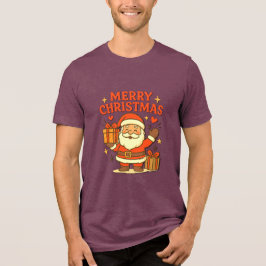  Cute Santa Claus Christmas Art –  Merry Christmas T Shirt