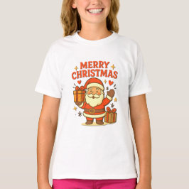  Cute Santa Claus Christmas Art –  Merry Christmas T Shirt