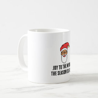 Cute Santa Claus Christmas Design Kaffemugg