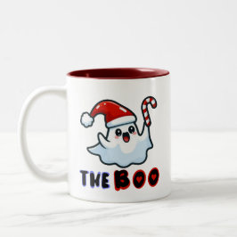Cute Santa Ghost, Boo mugg
