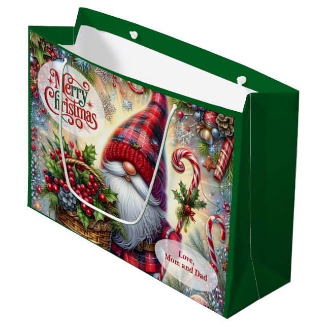 Cute Santa Gnome Christmas (Framsidan Vinklad)