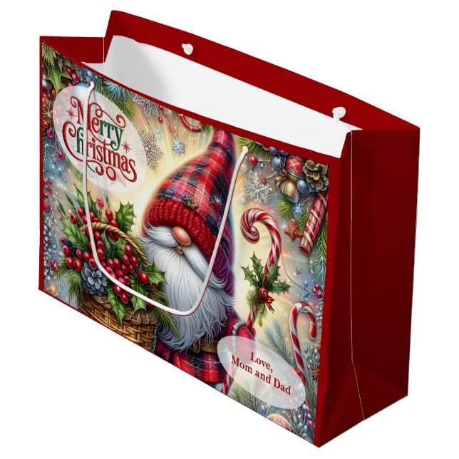 Cute Santa Gnome Christmas (Framsidan Vinklad)