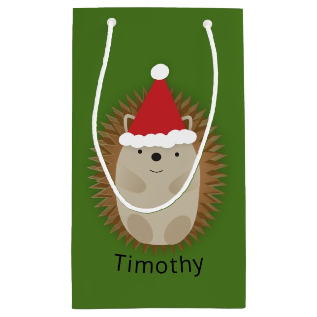 Cute Santa Hedgehog (Baksidan)