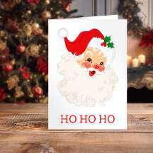 Cute Santa Ho Ho Ho Ho Helgdag