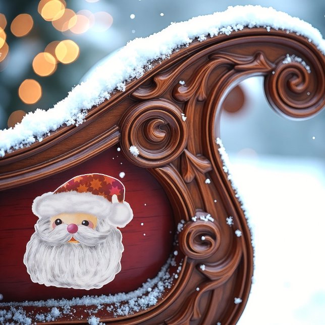 Cute Santa Klistermärken (Skapare uppladdad)