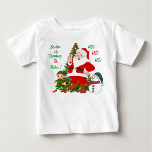 Cute Santa kommer till stan T Shirt
