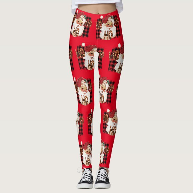 Cute Santa Leggings (Framsida)