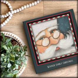 Cute Santa Naughty Nice Personlig