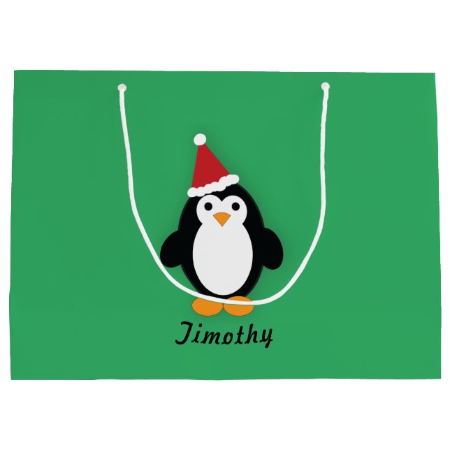 Cute Santa Penguin (Baksidan)