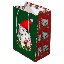 Cute Santa Pudel jul