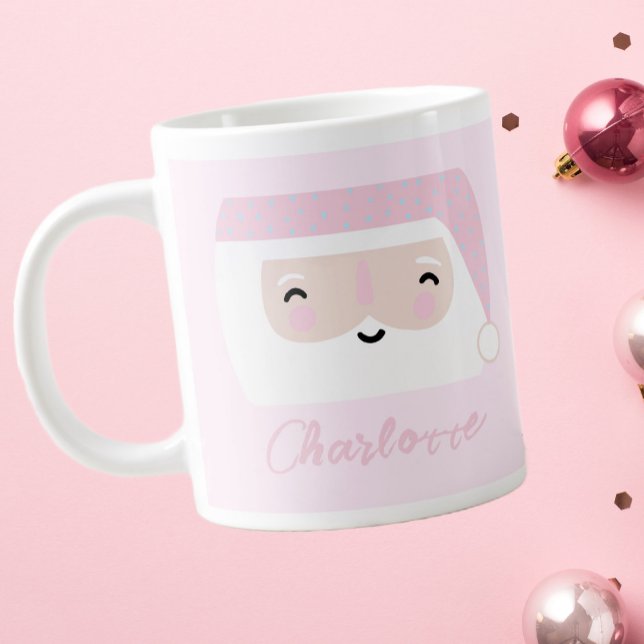 Cute Santa Rosa jul Jumbo Mugg (Skapare uppladdad)