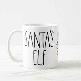 Cute Santa’s Elf Christmas Mug Kaffemugg