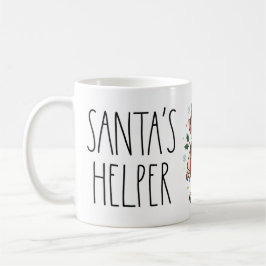 Cute Santa’s Helper Christmas Mug Kaffemugg