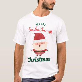 Cute Santa T Shirt