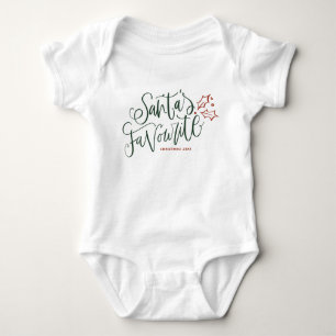 Cute Santa's Favorite-julsedag T Shirt