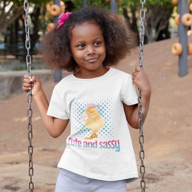 Cute & Sassy Baby Chick T Shirt (Skapare uppladdad)