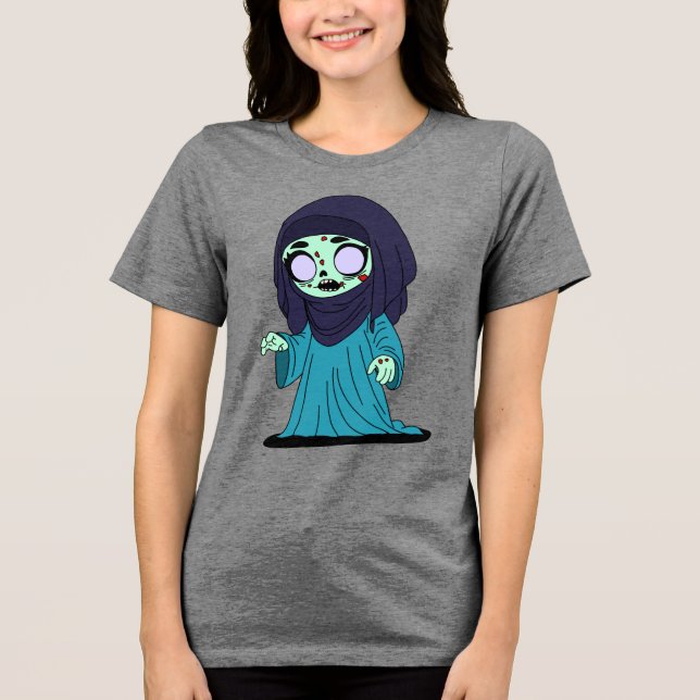 Cute Saudiarabien Zombie T Shirt (Framsida)