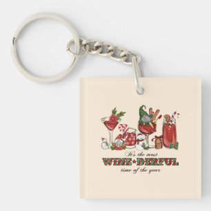Cute Scandinavian jul Gnomes with Vin Glass