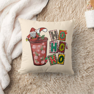 Cute Scandinavian Jultomten Gnome - jul Kopp Kudde