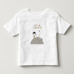 Cute Scandinavian Little Explorer T Shirt