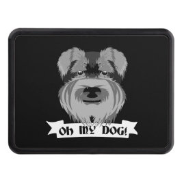 Cute Schnauzer Oh Min Hund Dragkroksskydd