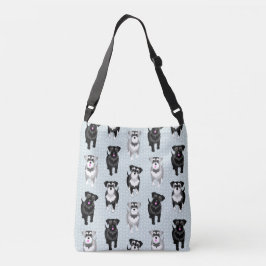 Cute Schnauzers Axelväska